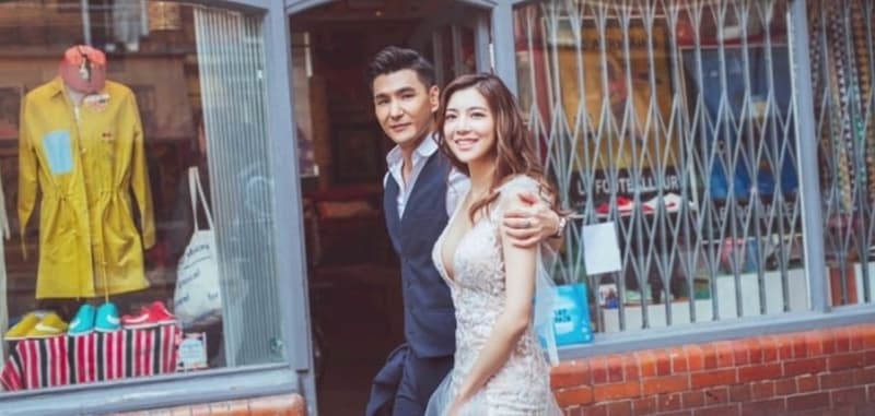 陳展鵬單文柔結婚喇！曬文藝風歐洲婚攝