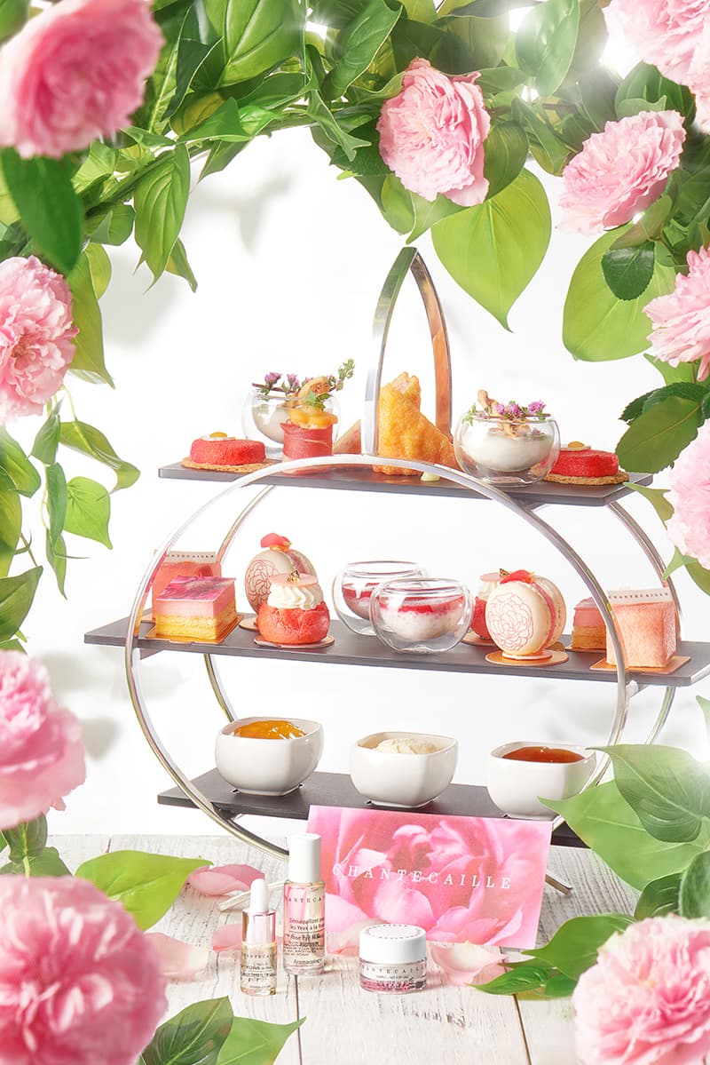香港洲際酒店 x CHANTECAILLE Rose de Mai五月玫瑰下午茶