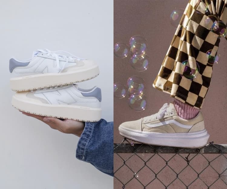 Vans Old Skool推出全新增高鞋款！盤點網絡討論度極高 4大顯瘦增高厚底波鞋推薦2022