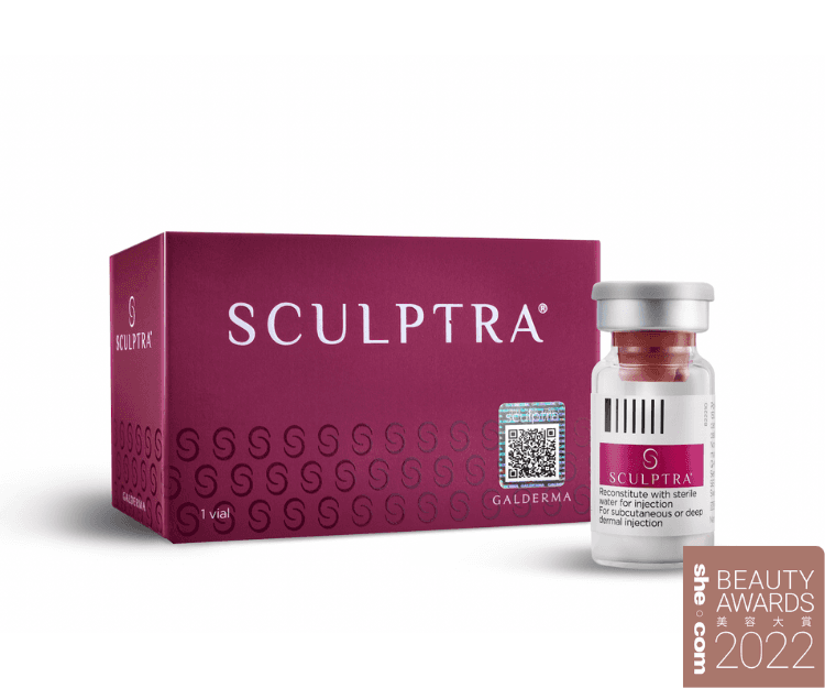 【Beauty Awards 2022】最喜愛膠原自生療程 知性女生最佳逆齡之選：Sculptra®  有效、持久、安全！