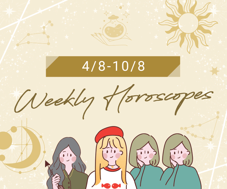 【每周星座運程】4/8－10/8︰雙魚座不必壓抑心事！金牛座要提防爛桃花！