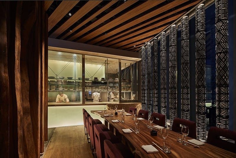 Zuma Hong Kong's private dining room - Image courtesy of Zuma Hong Kong